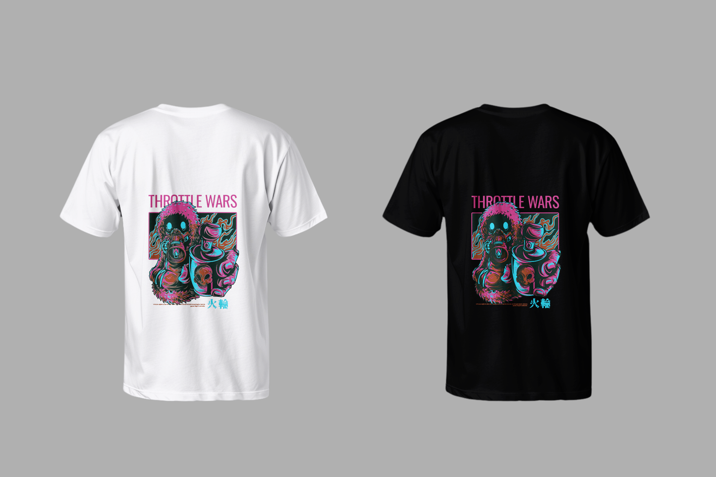 Camiseta "Throttle Wars"