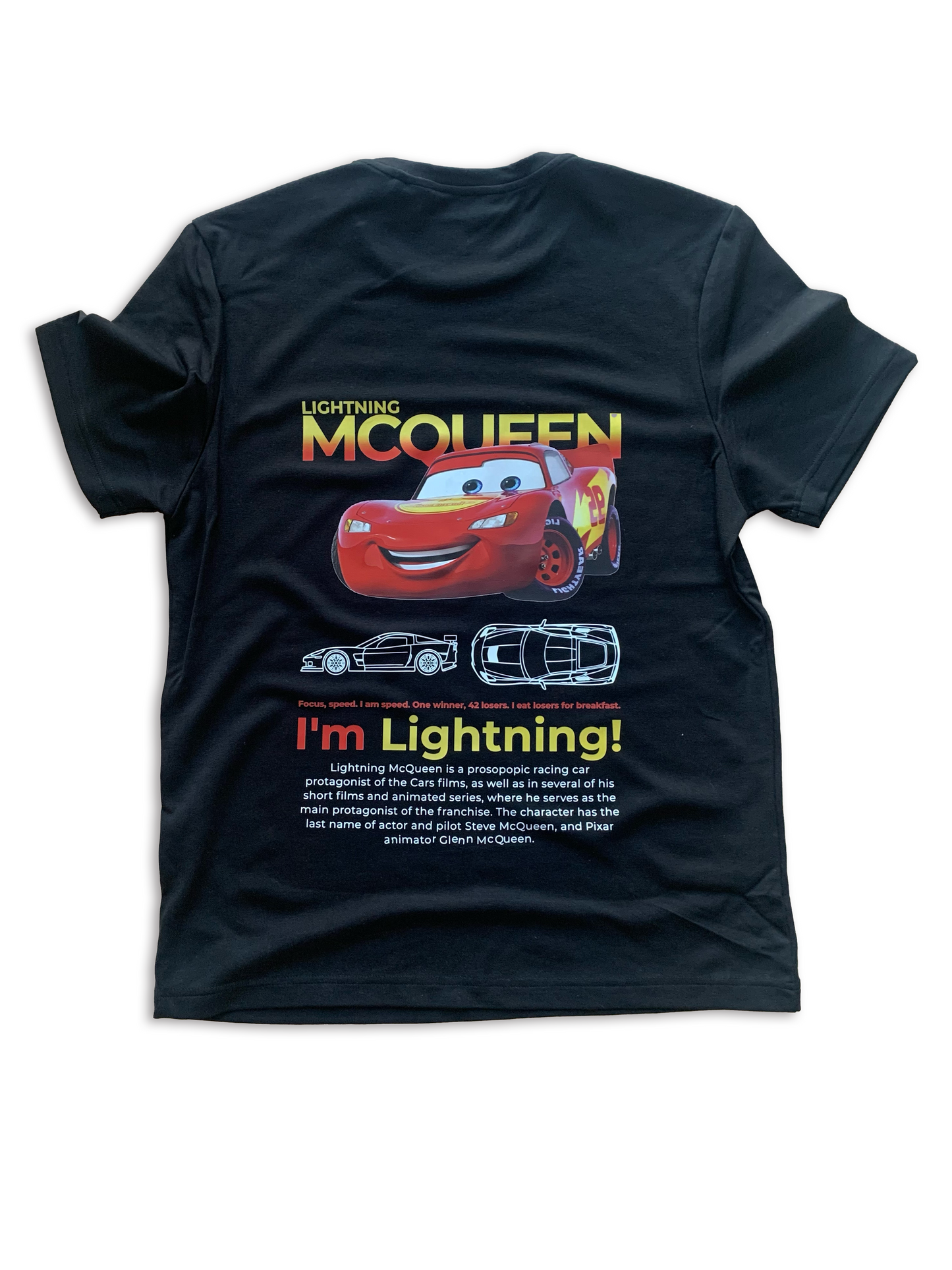 Camiseta personalizada Rayo McQueen