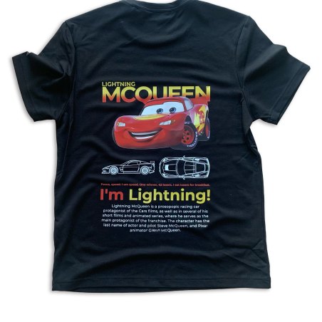 Camiseta personalizada Rayo McQueen