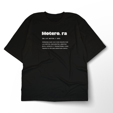 Camiseta "Definición de Motero"