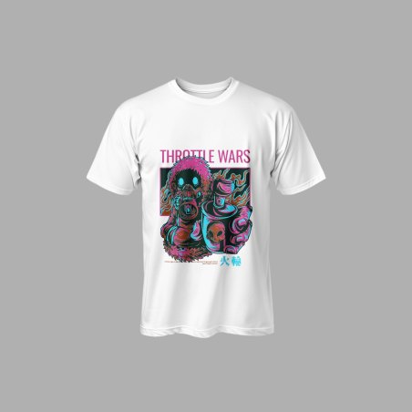 Camiseta "Throttle Wars"