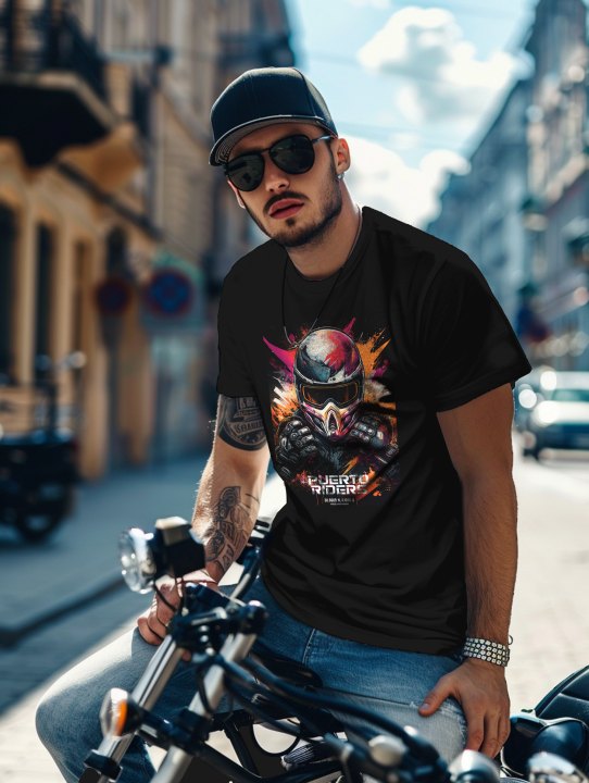 Camiseta PuertoRiders Casco
