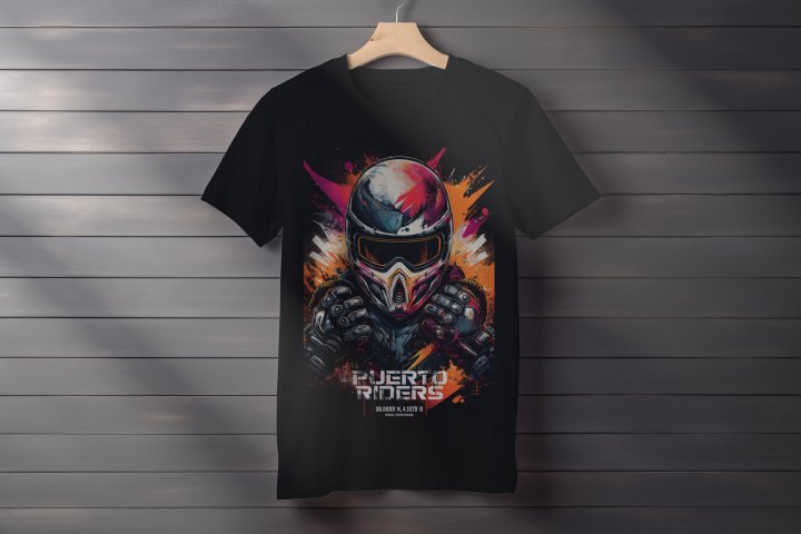 Camiseta PuertoRiders Casco