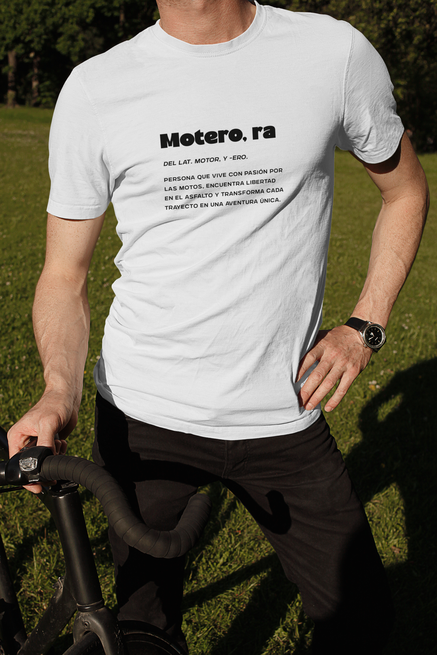 Camiseta "Definición de Motero"
